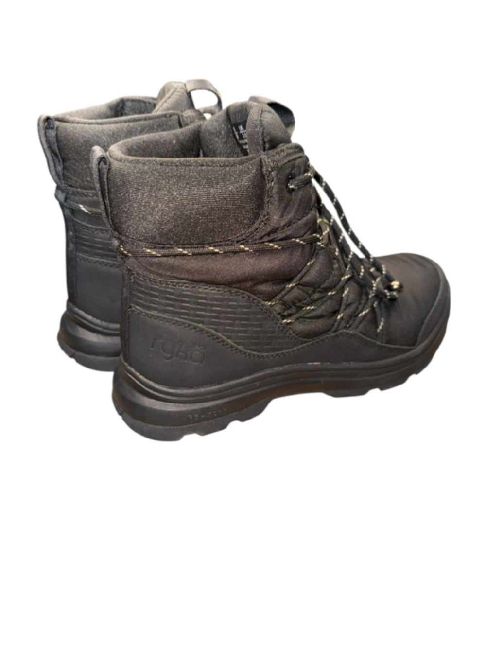 Women's Ryka Brae Black Winter Short Boots US 6 - Picture 4 of 6